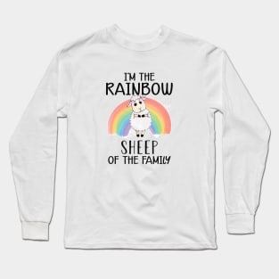 LGBT - I'm the rainbow sheep of the family Long Sleeve T-Shirt